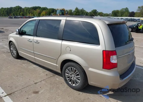 2014 Chrysler Town & Country Touring-L из США, поврежденный, VIN 2C4RC1CG7ER304369
